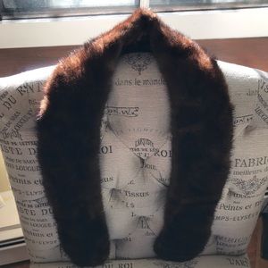 Gorgeous fur scarf!